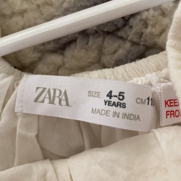 Zara Floral Embroidered Textured Dress - Picture 4 of 5